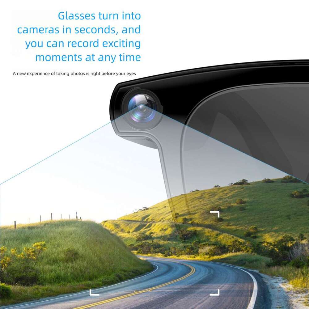 JS01PRO Smart AI Glasses 12MP HD Camera, AI Real-Time Translation, Bluetooth Hands-Free Call, POV Video Recording, Outdoor Wearable Device CKS