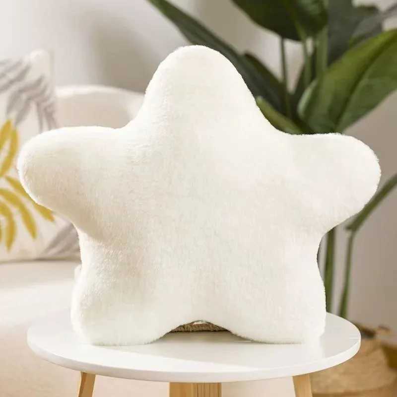 40cm Cute Cartoon Star Shaped Pillow Soft Nap Cushion for Student Office Bedroom Decor H260323