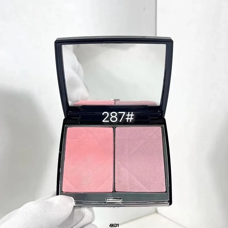 Face Makeup Blush 8g ROUGE BLUSH COLOUR GLOW SHAPE HIGHLIGHT COUTURE DUO LONGWEAR COLOUR COMFORT 4 Colors 100# 257# 287# 457#
