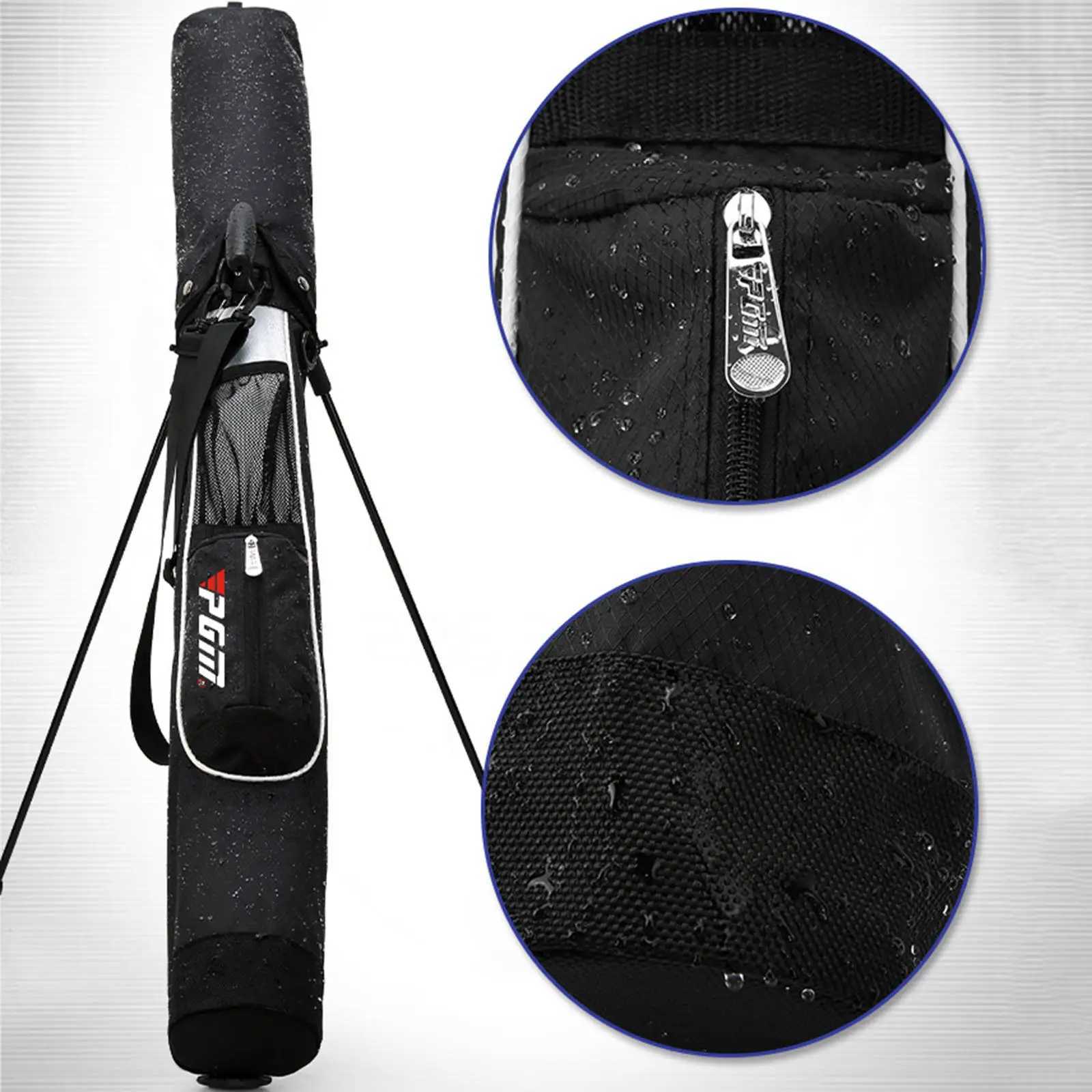 Lightweight Golf Stand Bag Pitch and Putt Bag Golf Gun Bag Waterproof Golf Bag Training Practice Range Equipments Accessories D260323