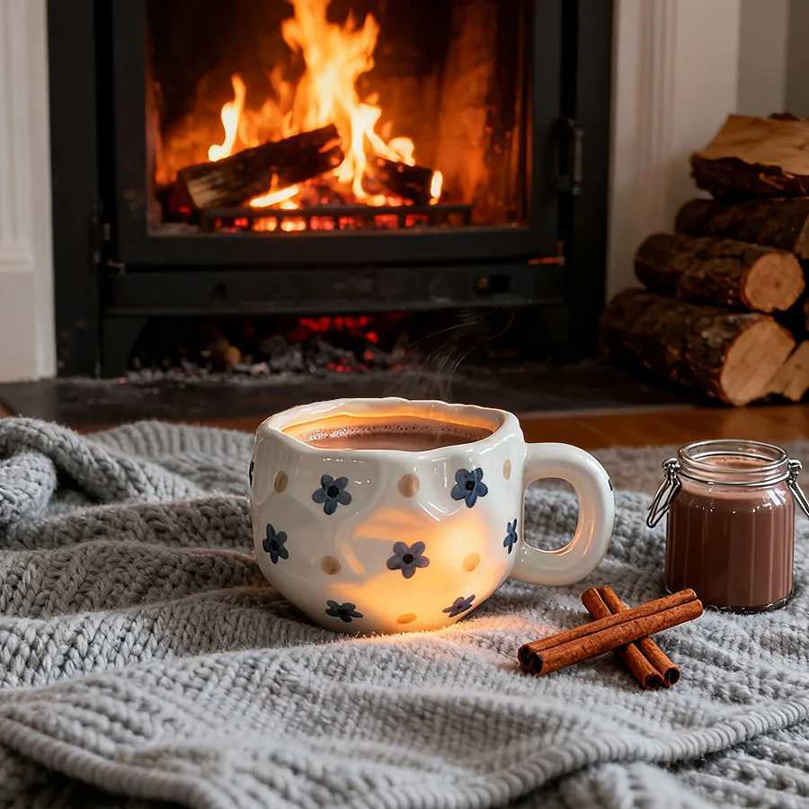 Ceramic cup Coffee cup Water cup Mug Tea cup Cup For tea Meeting room Office Personal Dedicated Japanese style Ceramic H260323