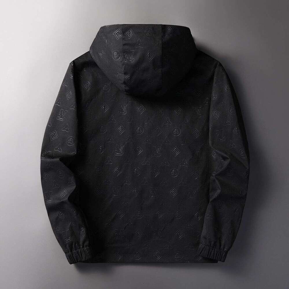 Men's New Autumn Hooded Jacket 2026 Stylish Casual Fashion High-End Simple Trendy Brand Top Asia Size