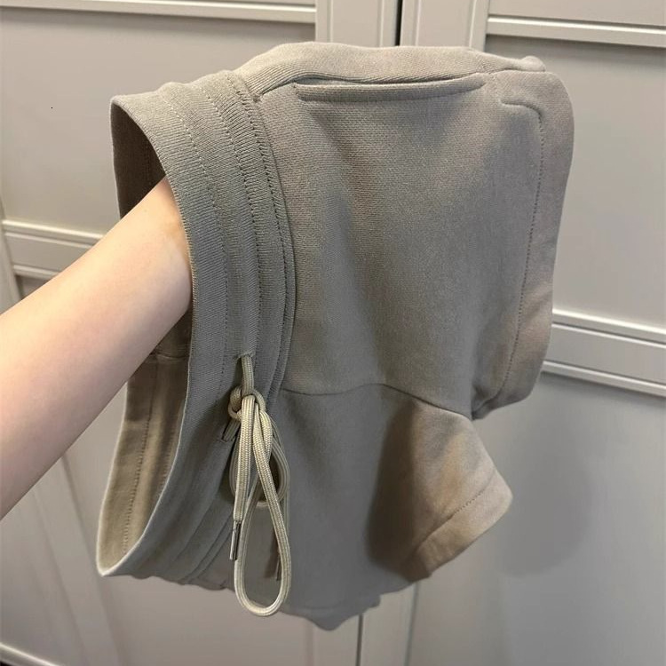 American Retro Casual Sports Shorts For Women Summer Thin Style Designed For Outdoor Wear Niche Drawstring Hot Designer Pants Pants For Trendy Girls