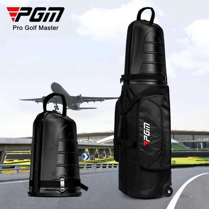 PGM Golf Aviation Bag Men Women Hard Shell Anti Collision Squeeze Aircraft Consignment Belt Roller Skating Travel Bags HKB014 D260323