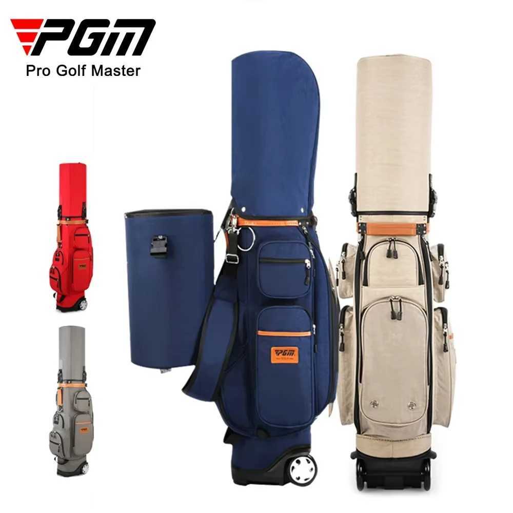 PGM Golf Multi-functional Tug Ball Bags with Password Lock Golf Checked Aviation Bag Thermostatic Bag With rain cover QB038 D260323