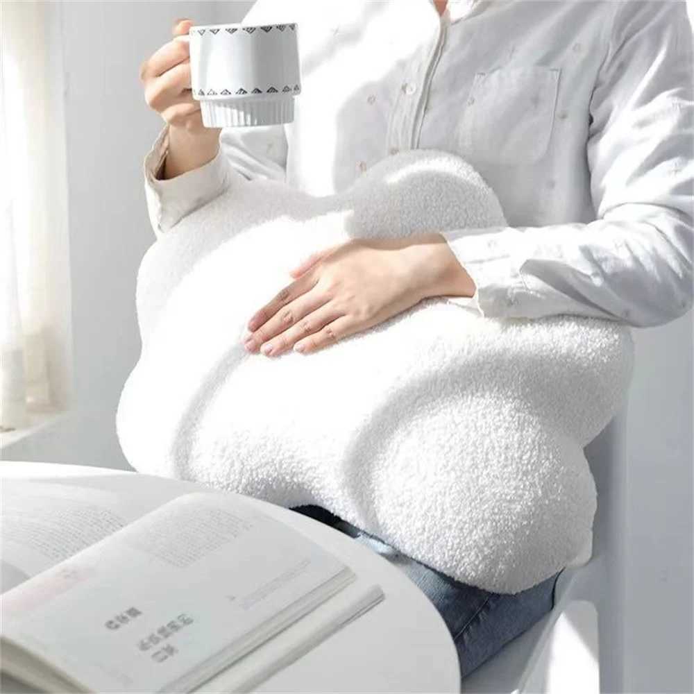50cm Nordic Cartoon Cloud Soft Stuffed Weather Partly Cloudy Pillow Baby Pillow Kawaii Room Decor Gift H260323