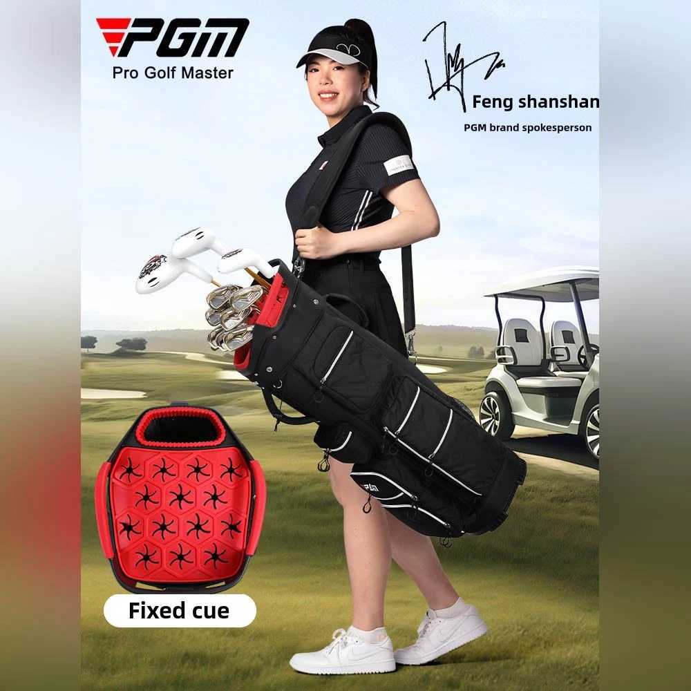 PGM Golf Standard BagFixed Club Holder Light Portable Travel Golf BagLarge Capacity Light Weight Sport Bags QB166 D260323