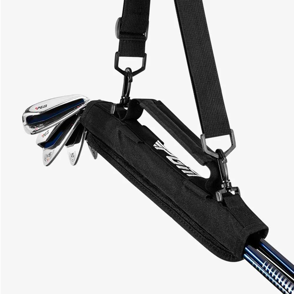 PGM Golf Bags Lightweight Waterproof Golf Mini Club Bag Portable Mini Golf Bag Stand Type with 5 Holders for Men Women Kids D260323