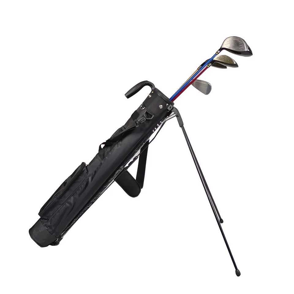 Lightweight Golf Club Bag With Bracket Golf Gun Rack Bags Waterproof Golf Stand Carry Bag D260323