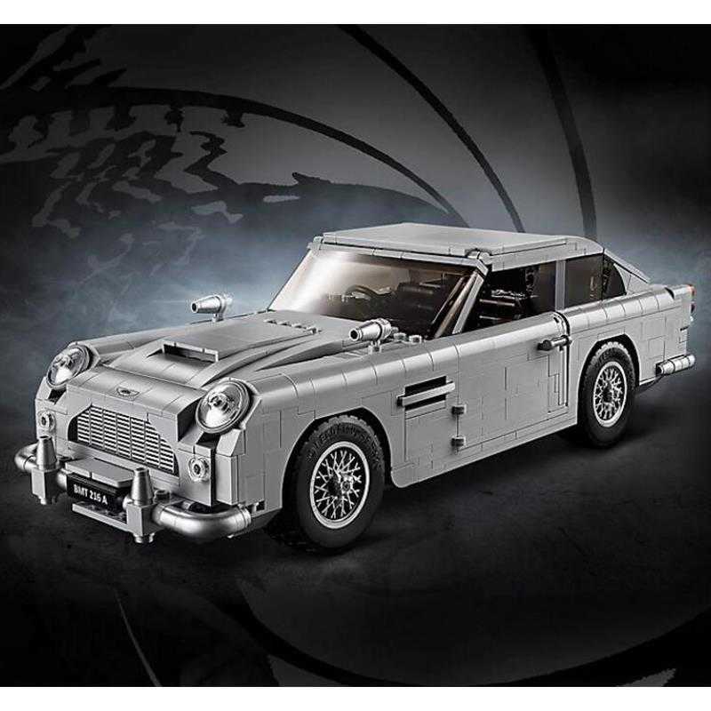 Assembled Building Blocks Creative Car Series 10262 Aston Martin DB5007 Bonds Ride Building Block Toy X260323 - view 3