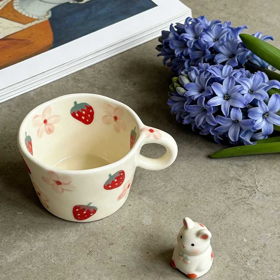 Ceramic cup Coffee cup Water cup Mug Tea cup Cup Light-luxury With lid No lid For tea Meeting room Office Personal H260323