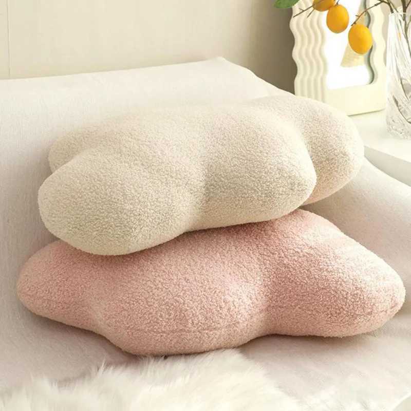 Cloud Cushion Stuffed Cloud Doll Throw Pillow Ornament Baby Stuffed Pillow Toy White Cloud Room Chair Home Decor Seat Cushion H260323
