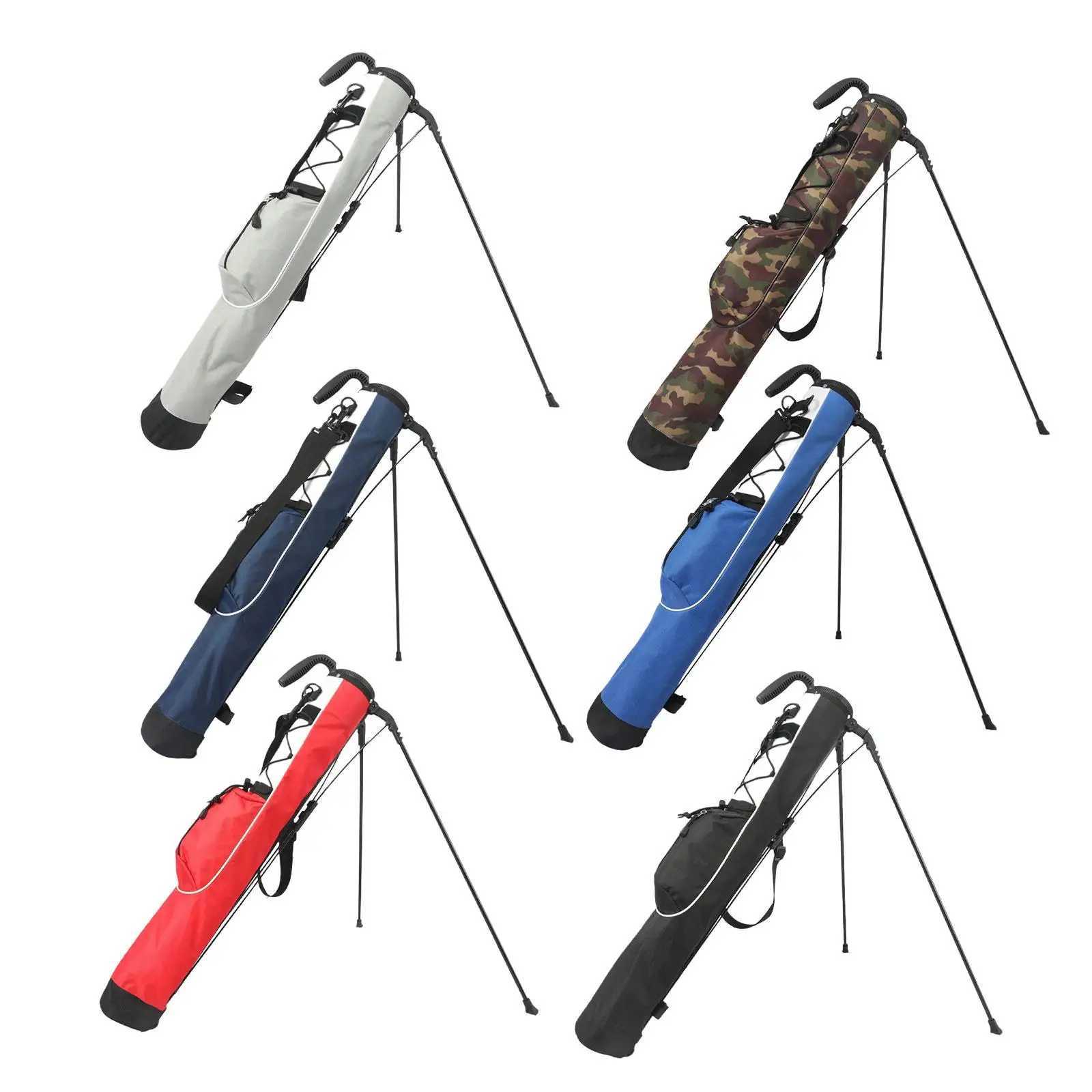 Golf Bag Golf Stand Bag Portable Storage Bag Lightweight Organizer Golf Carry Bag Golf Club Bag for Golf Supplies Golfer Gift D260323