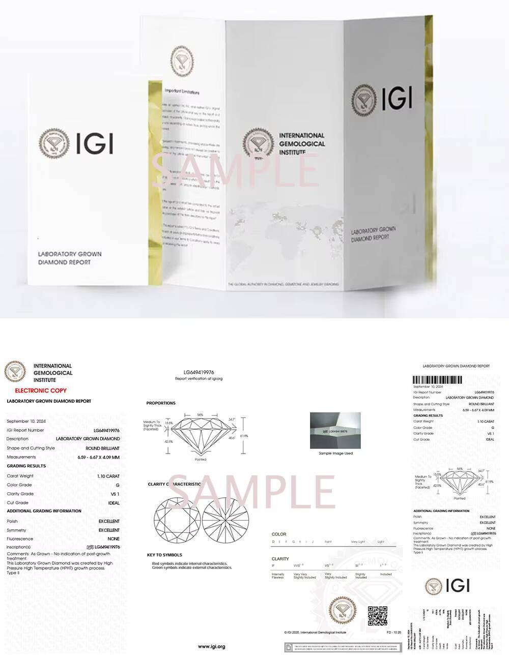 IGI Certified 4 CT F Color VS2 Lab Grown Oval Brilliant cut Diamond Engagement Ring