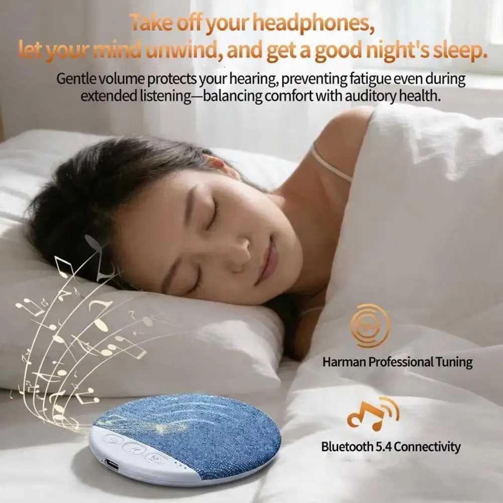High-Fidelity Pillow Sleep Speaker Under-Pillow Bluetooth Speaker with White Noise Multifunctional Wireless Audio for Sleeping X260323