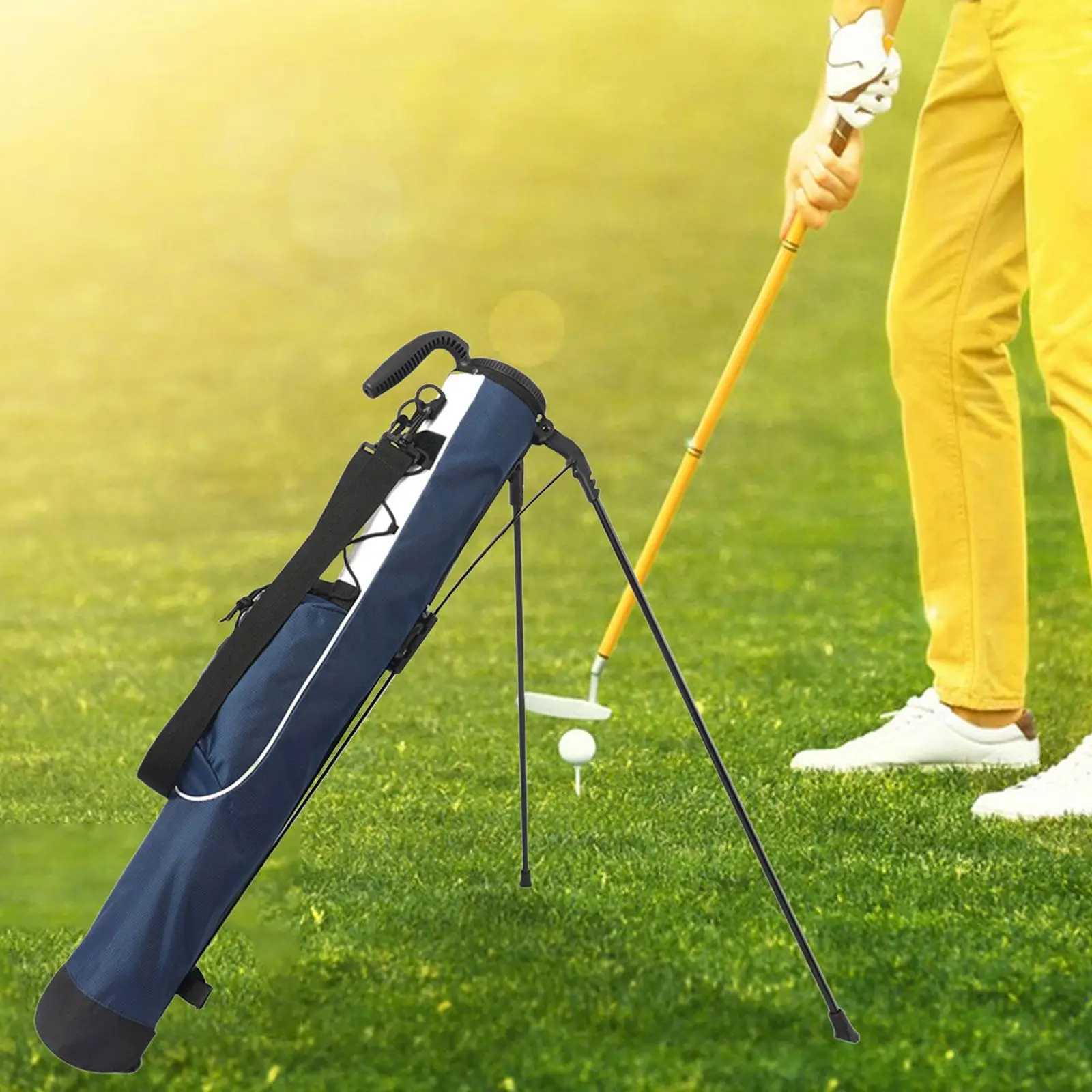 Golf Club Bag Organizer Adult for Men Women Golf Carry Bag with Stand for Golfer Gift Driving Range Golf Supplies Golf Equipment D260323