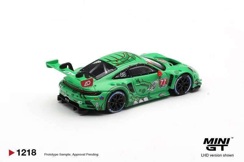 *PreSale* MINI GT 1:64 911 GT3R # 77 AO Racing 2025 IMSA Sebring 12Hr LHD Diecast Model Car 26H0323