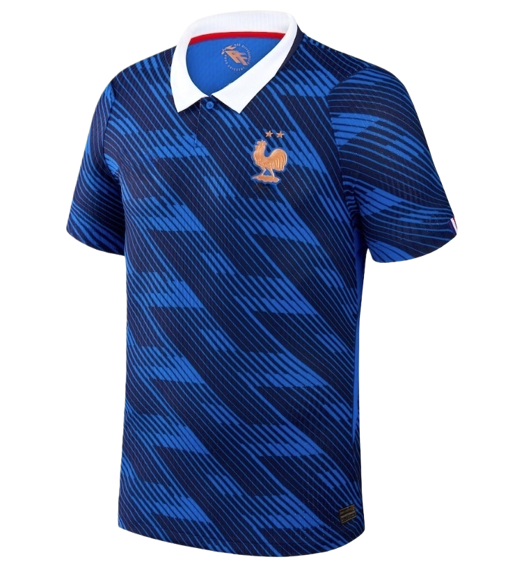 French Soccer Jersey 2026 2027 MBAPPE BARCOLA OLISE EKITIKE DEMBELE Men Kids Football Shirt Kit