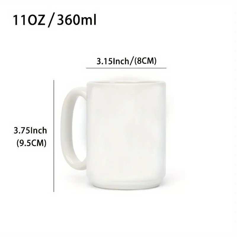 1 Funny Cat Shaped Ceramic Mug with Sorry Im Late My Cat Sits on Me Design - Hand Wash Only Reusable Coffee and Tea Mug D260323