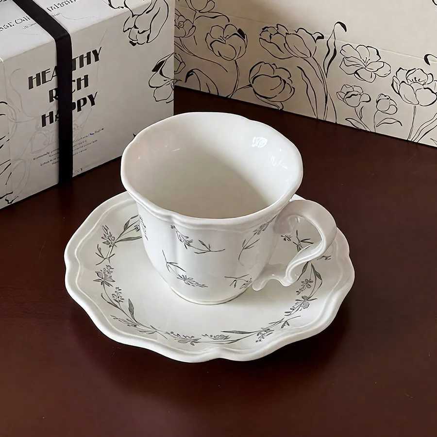 Ceramic cup Coffee cup Water cup Mug Tea cup Cup Brass plate Cold drink Hot drink H260323