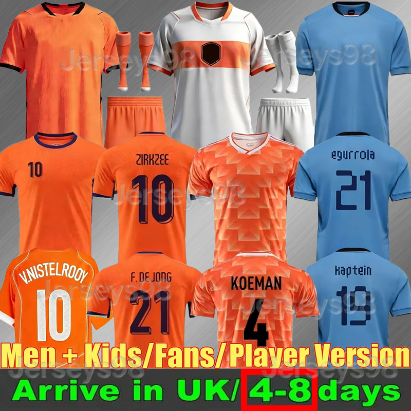 2026 NetHErlANds MEMPHIS Soccer 26 27 Holland Jersey F.DE JONG VIRGIL DUMFRIES BERGVIJN KLAASSEN BLIND DE LIGT KIDS GAKPO MALEN Kids kit Men football 