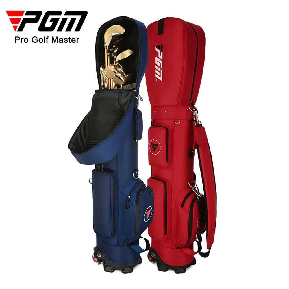 PGM Golf Bag with Wheels Ultra-light Sport Standard Golf Bags Large Capacity Golf Aviation Ball Storage Multifunctional QB069 D2603231