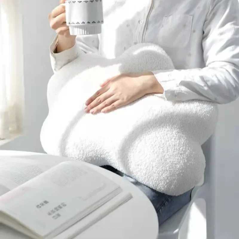 Cloud Shaped Plush Throw Pillow Soft Fluffy Home Decor Cozy Comfortable Minimalist Bedroom Living Room Reading Chair Companion H260323