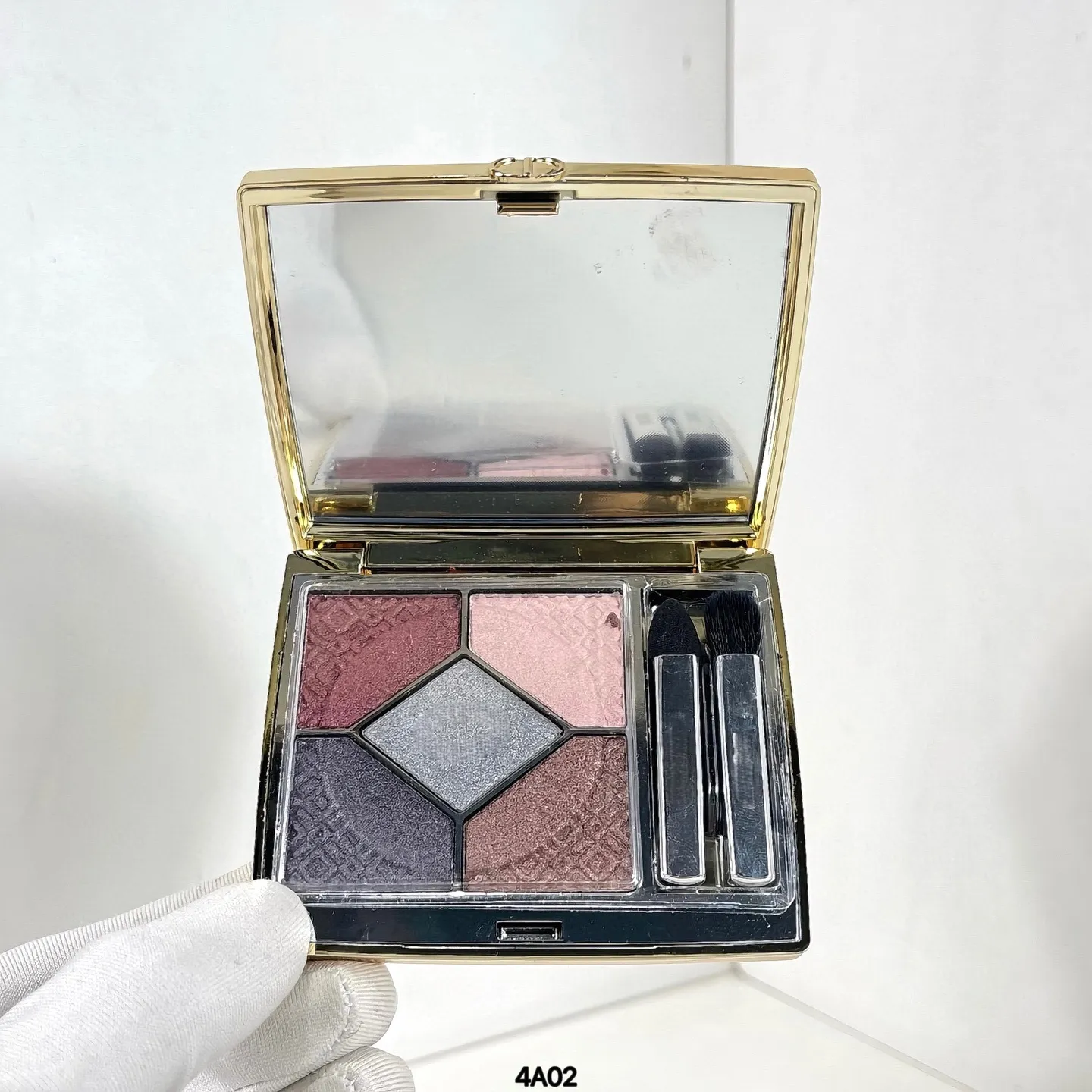 5 Colors Eyeshadow Makeup Palette 7g Show 5 Couleurs High-Colour Eyeshadow Wardrobe Longwear Creamy Powder Eyes Glitter Makeup Eye Shadow Palette