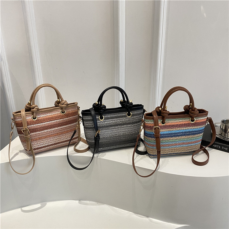 Summer Foreign Style Handbag Handbag Color Simple Underarm Bag Fashion Small Tote Cross-Body Bag 2026s hot