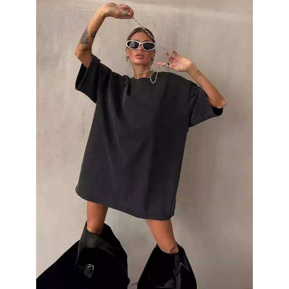 Summer Harajuku Letter Printed Women Cotton Diamond Tee Casual Oversize T Shirt Streetwear Loose Top WONST