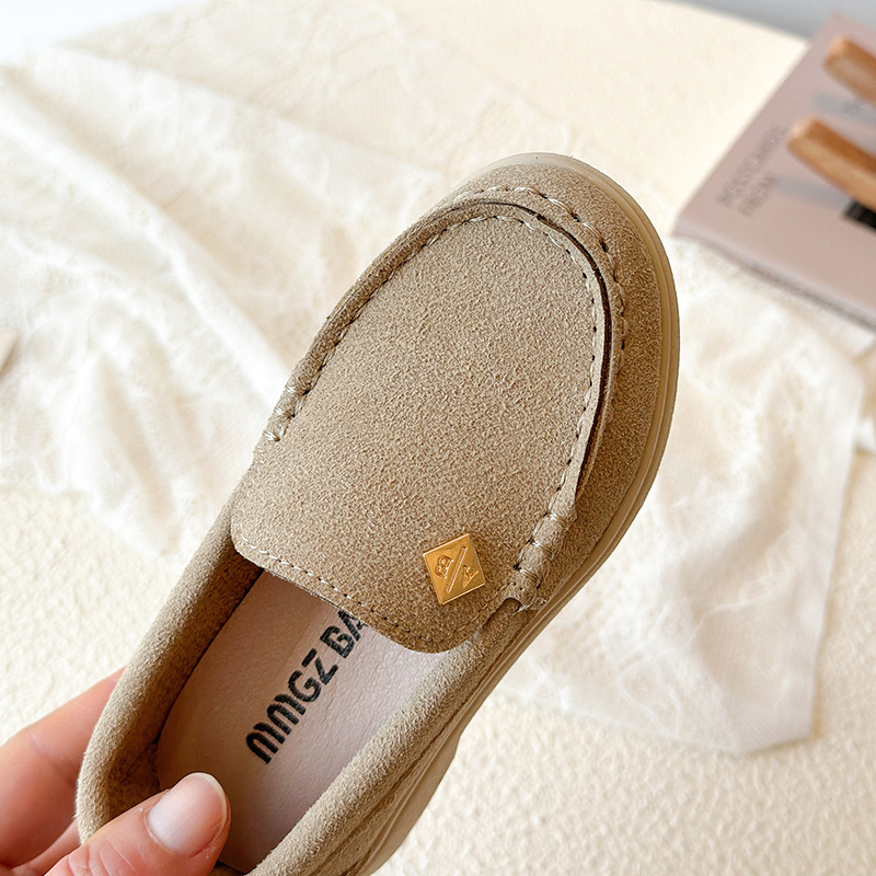 Boys Loafers Kids Flat Shoes Slip-on Daily Anti-slip Fashion Children Toddler Dress Shoes Sizes 21 - 35 K02096