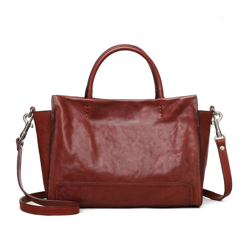 New Style Genuine Leather Handbag For Women Light Luxury Minority Design Shoulder Crossbody Bag Factory Wholesale Hot Sale SENYY