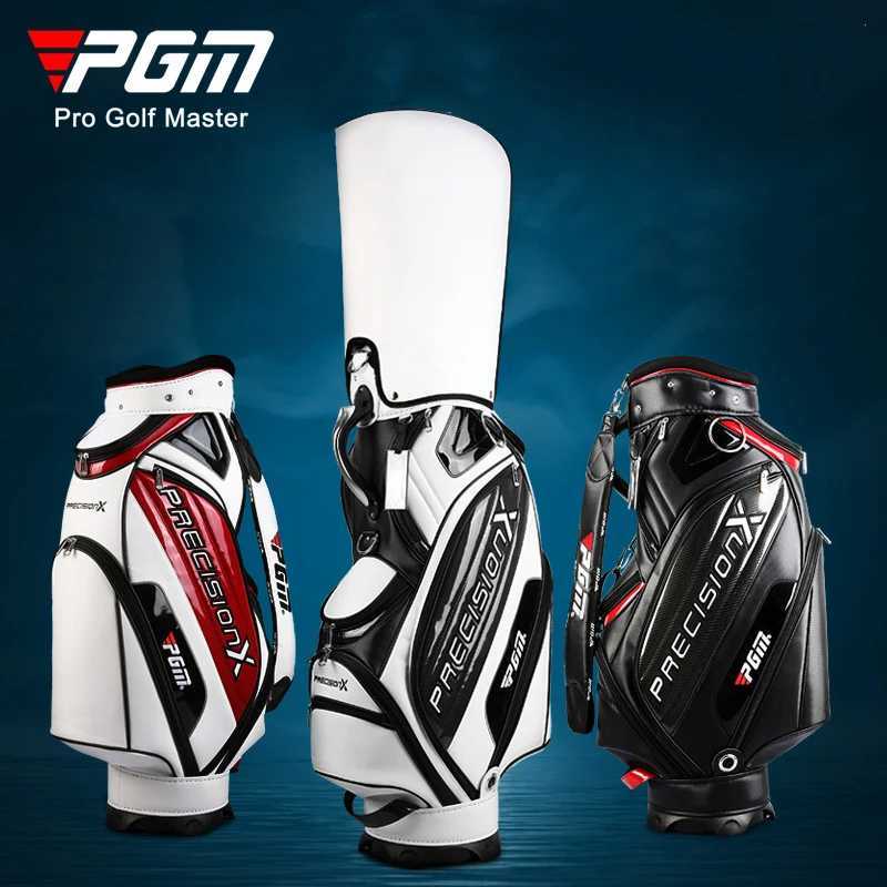 PGM Mens Golf Bags PU Waterproof Large Capacity Standard Bag Hold 14 Golf Clubs QB034 D260323