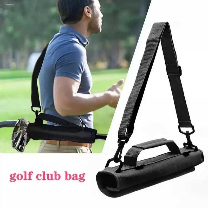 Golf Bag Portable Golf Club Bag Lightweight One Shoulder/Crossbody Club Bag Waterproof Golf Carry Bag Can Hold 3-5 Clubs D260323