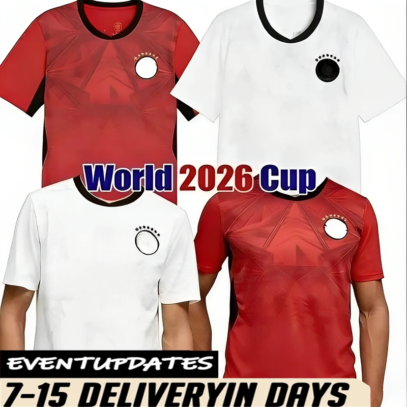 25 26 27 M.SALAH Egypt Soccer jerseys 2025 2026 MARMOUSH M.TREZEGUET IBRAHIM M.ATEYA soccer shirts N.MAHER ZALAKA A.KOUKA national team Football Uniforms Kids Kit