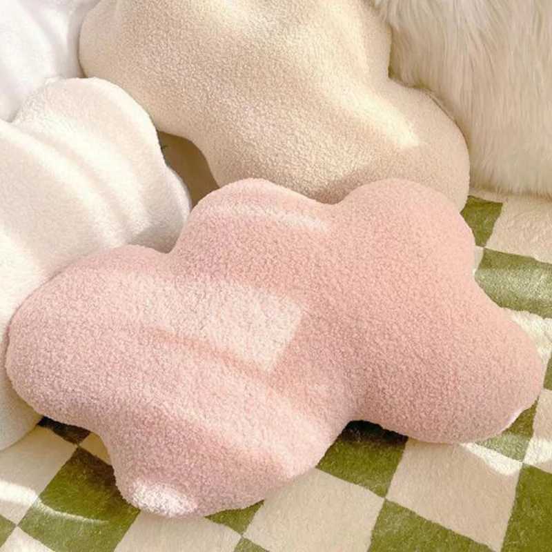 Cloud Cushion Stuffed Cloud Doll Throw Pillow Ornament Baby Stuffed Pillow Toy White Cloud Room Chair Home Decor Seat Cushion H260323