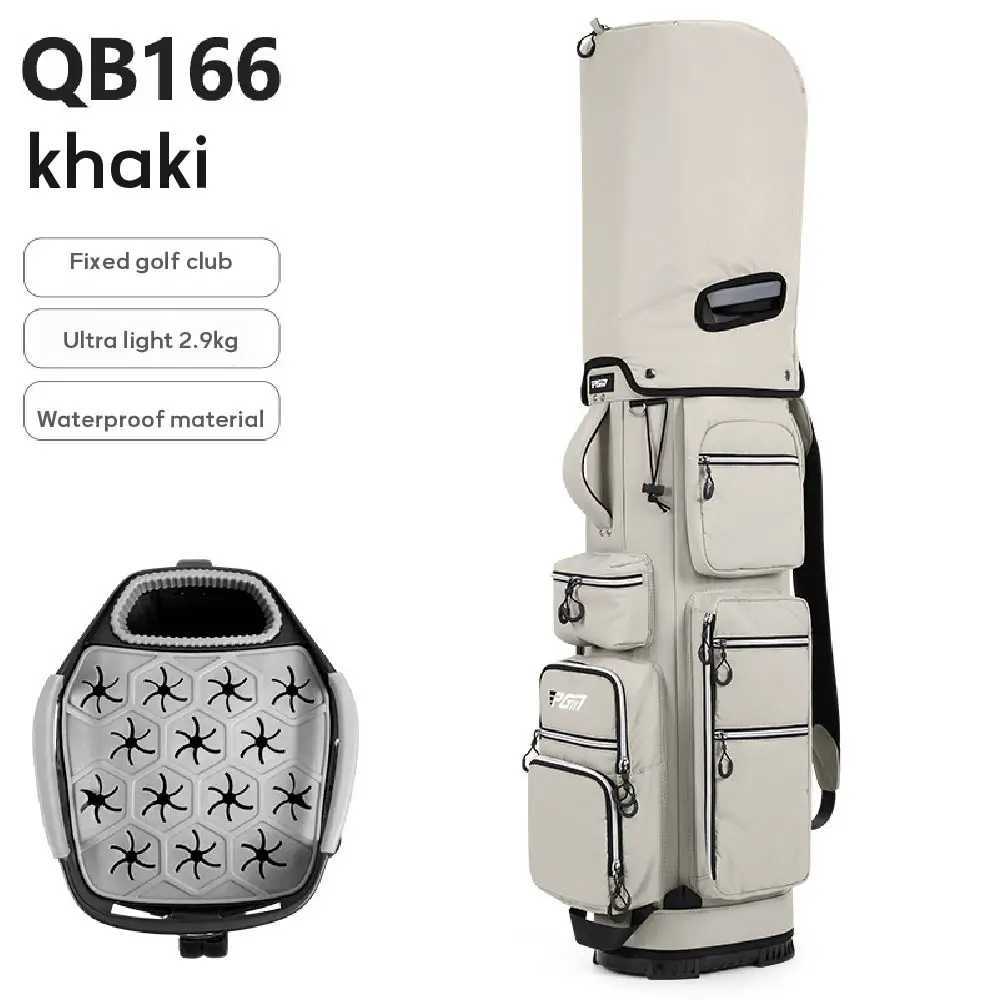 PGM Golf Standard BagFixed Club Holder Light Portable Travel Golf BagLarge Capacity Light Weight Sport Bags QB166 D260323