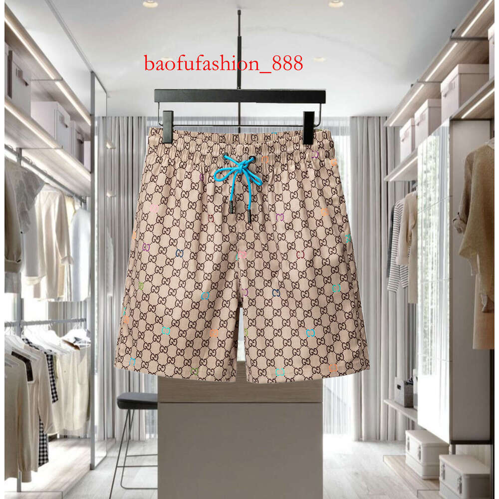 2026 spring and summer new designer gucciis guccis guccishirts ggs beach swimming trunks quick-drying vacation luxury brand men's shorts clothing M-3XL