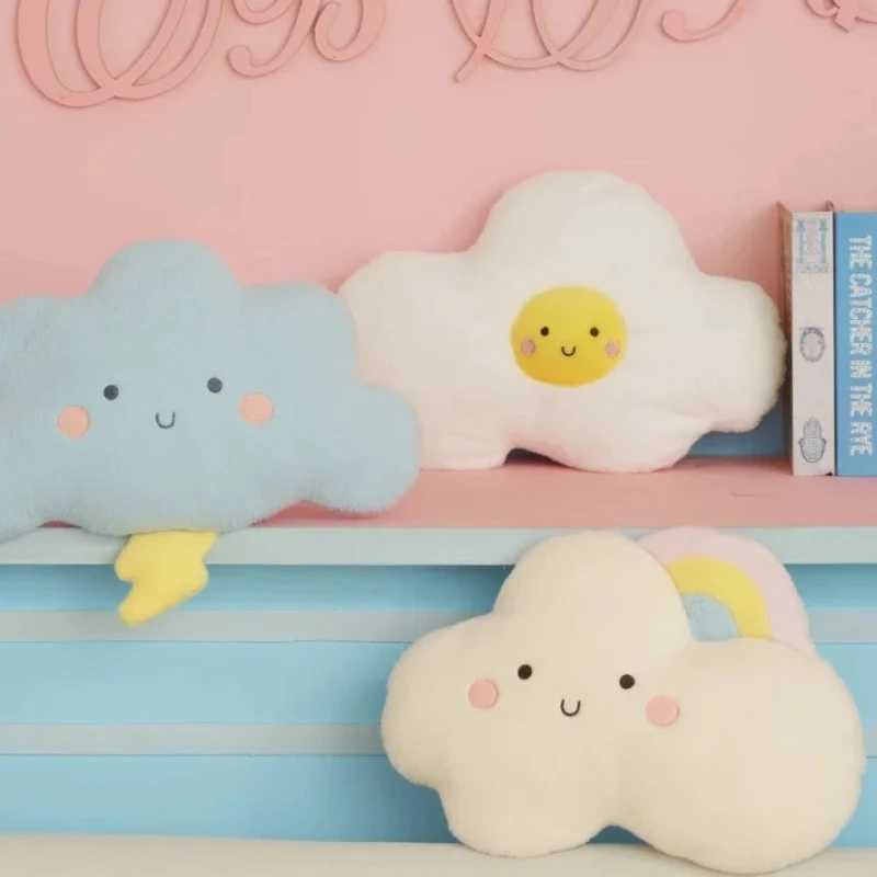 Cute cloud shaped pillow sofa car chair seat cushion office nap pillow childrens room home decoration birthday gift cute pillow H260323