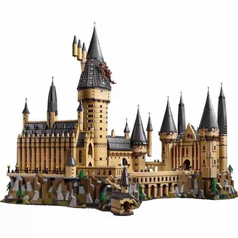 Assembled Building Blocks 71043 Castle Hogwarts Castle Model Assembling Building Block Toy X260323