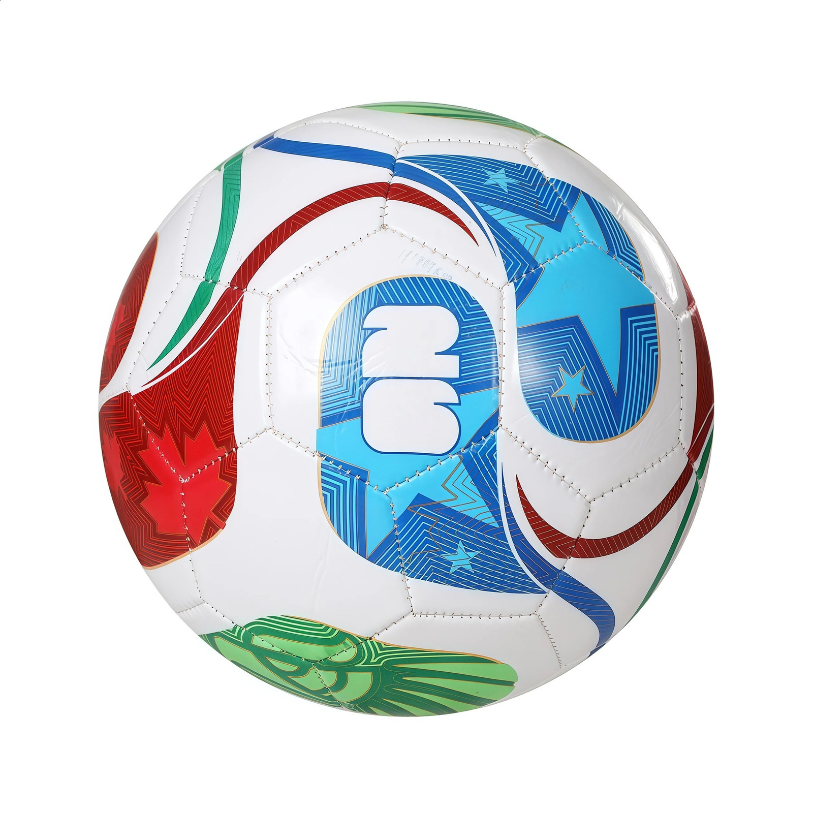 2026 Soccer Ball Professional Outdoors Sports Match Balls High Quality PU Material Training Seamless Football Standard Size 5 260321