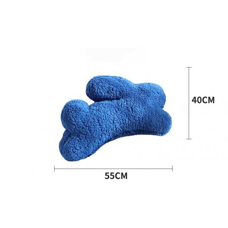 Nordic Rabbit Plush Pillow Irregular Cushion Living Room Sofa Bedside Decorative Pillow Seat Back Cushion Home Decor H260323