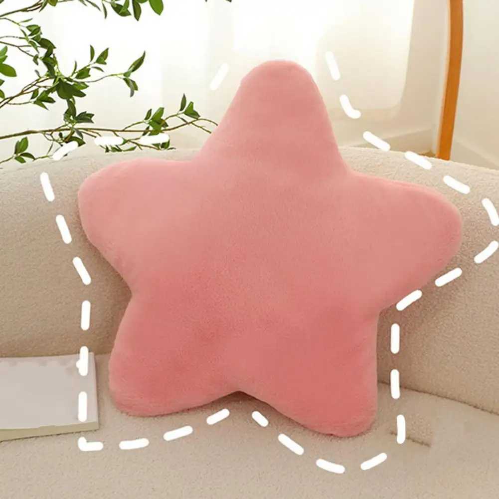 White Star Pillow Cute Star-shaped Pillow Soft Fluffy Star Pillow Pentagram Shape Cushion for Sofa Bed Couch Cute for Girlfriend H260323