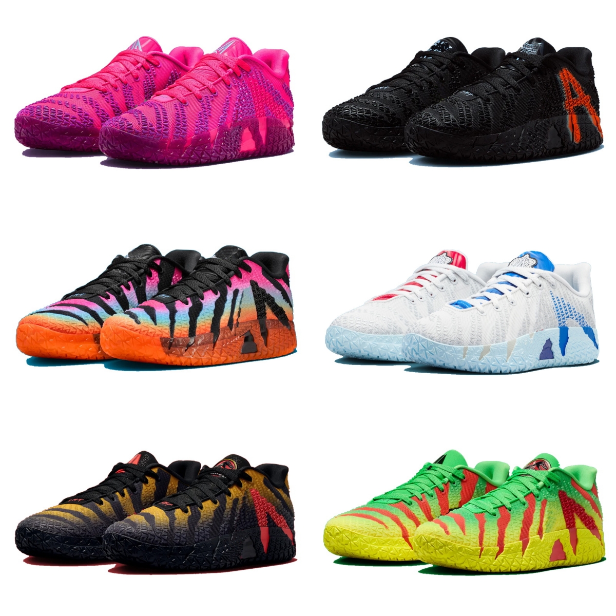 Bright Pink Ja 3 Light Show Kids men women Basketball Shoes Valentines Day Ja Morant Price of Admission Cobalt Bliss Black sneakers Outdoor Shoes top quality US4-US12
