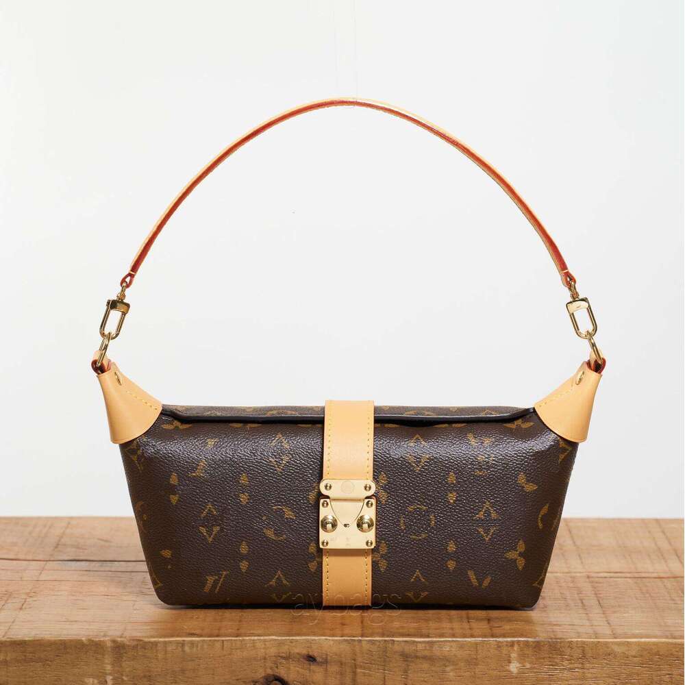 Shoulder Bag Designer Bag Handheld Chain Bag Smooth Leather Handbag High Quality Women's Horn Shaped Bag Classic Printed Embossed Or Grid Patterned Crossbody Bag
