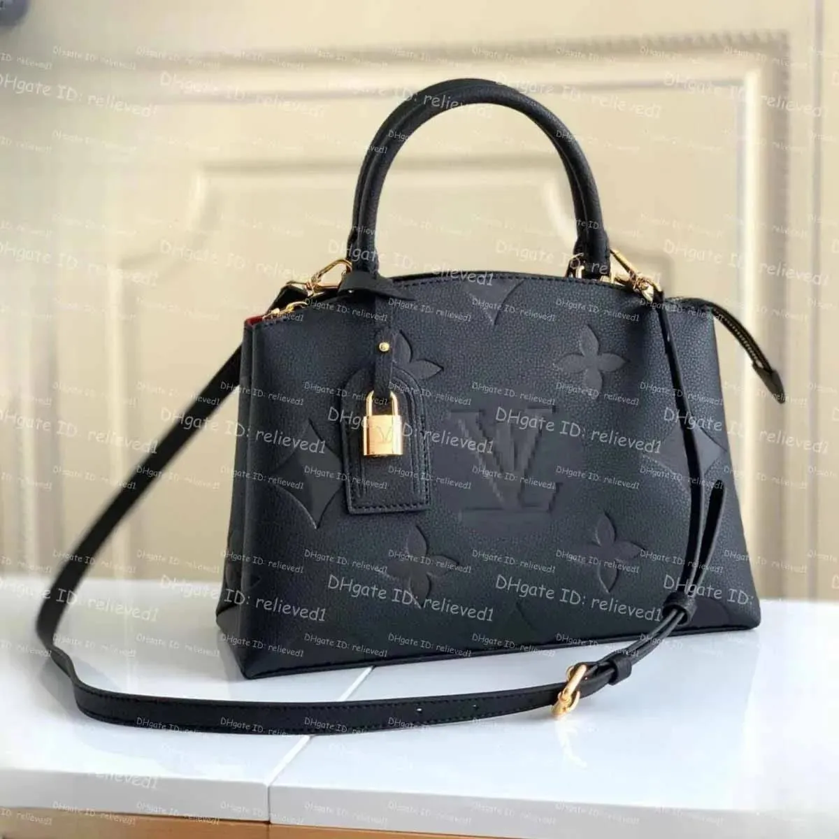 10A Top Quality New Genuine Leather Bags Women Fashion Handbags Shoulder Messenger Bags PETIT PALAIS Tote GRAND PALAIS Satchel M58916