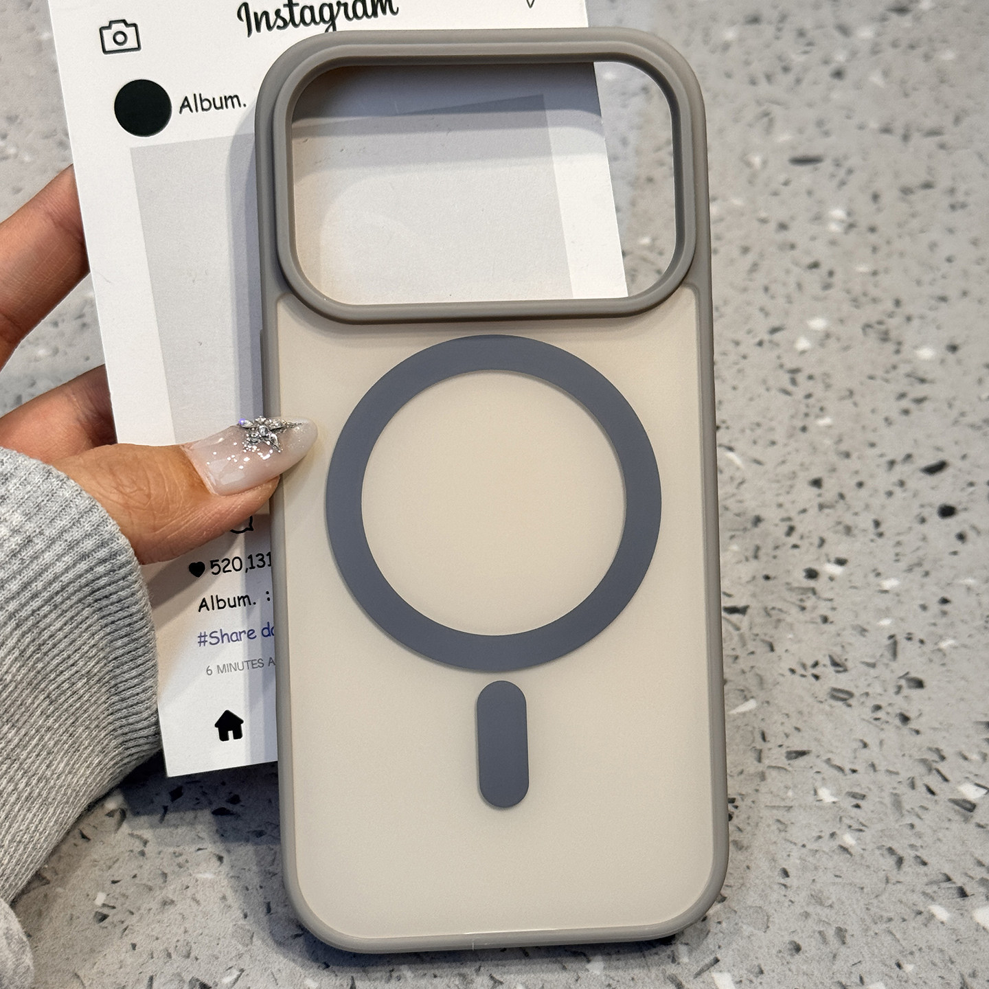 Luxury Matte Transparent Magnetic For Magsafe Wireless Charging Hybrid Drop Protection Protective Shockproof Case For iPhone 17 16 15 14 13 Pro Max Pl