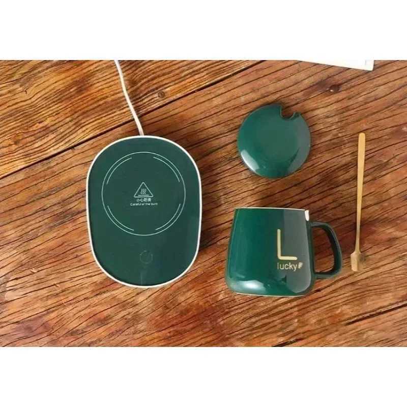 2025 warm and insulated coffee cups ceramic constant-temperature cups 55 degree warm ceramic cup with Jiapin mug gift box sets D260323