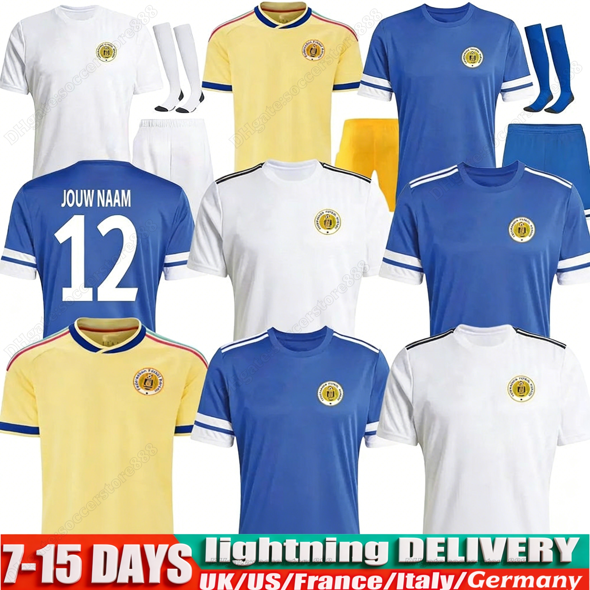 Curacao Soccer Jerseys 2026 2027 Home Away Fans Players Men Kids Football Jersey Shirt Kit BACUNA CHONGMen Kids kit S-4XL