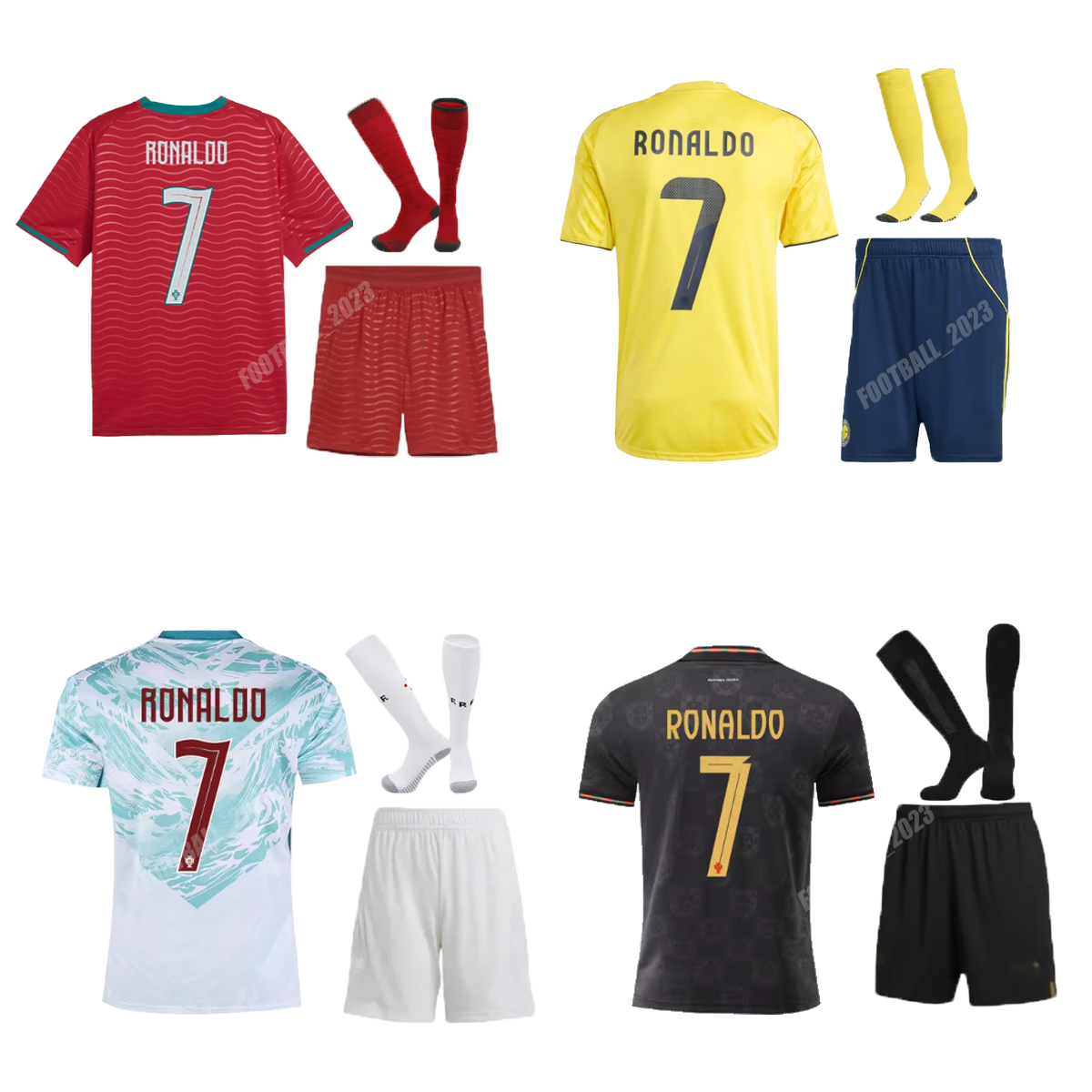Kids Football Kits Ronaldo Jerseys